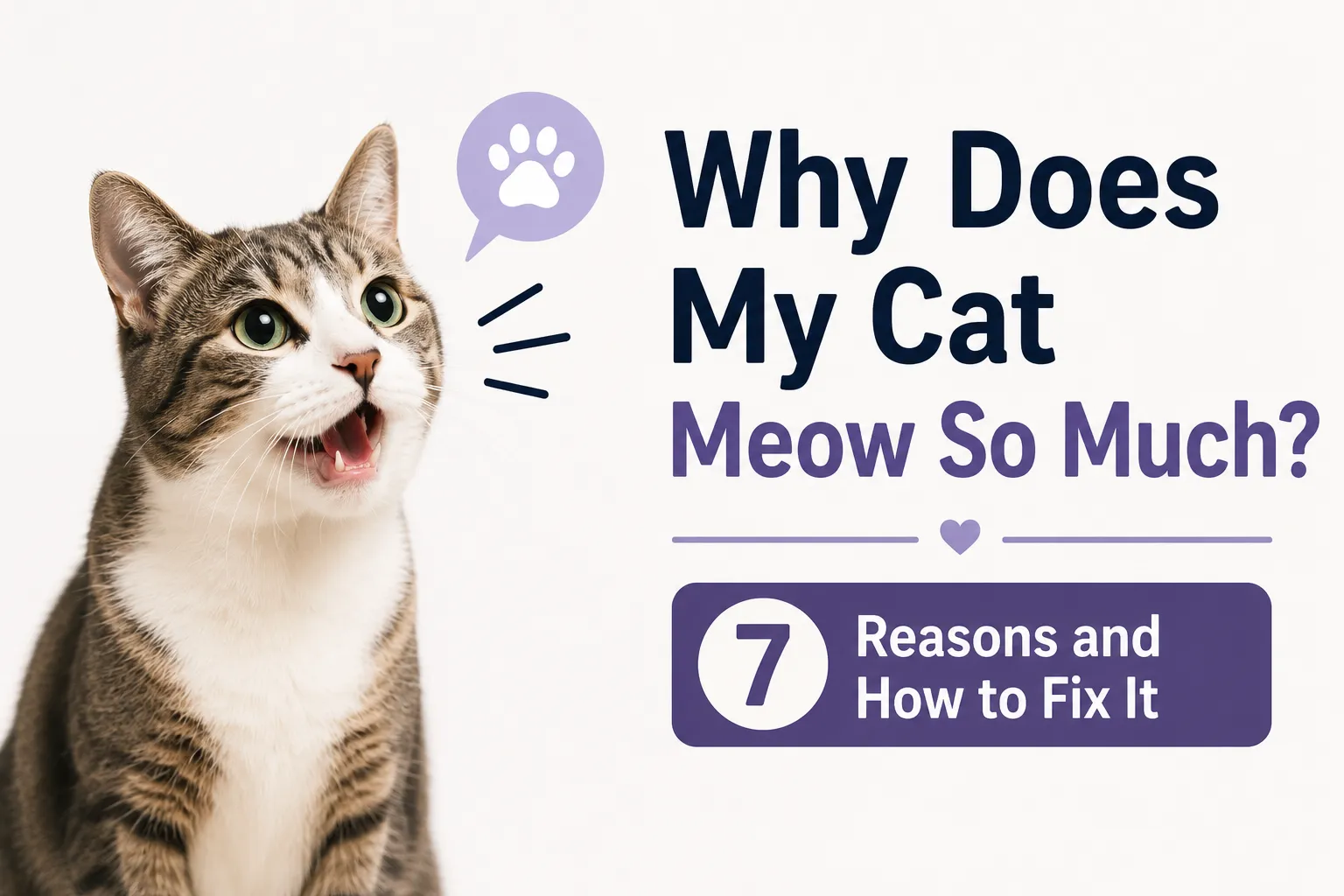 Why Does My Cat Meow So Much