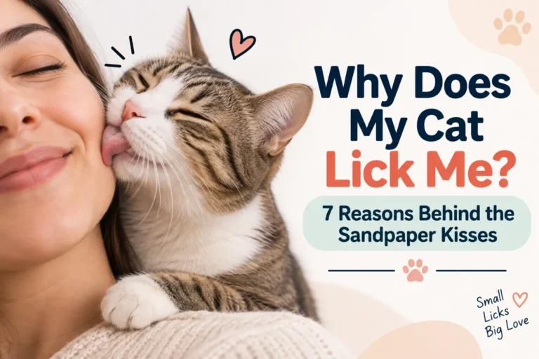 Why Does My Cat Lick Me