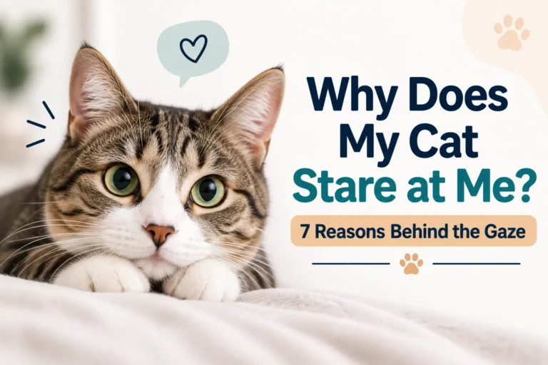 Why Does My Cat Stare at Me